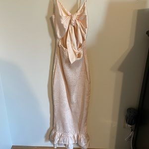 Silk Bow dress